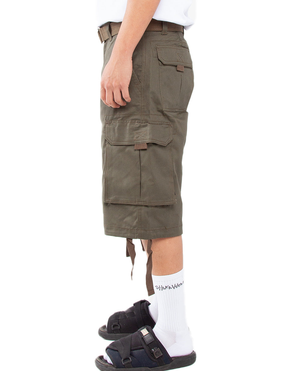 Twill Cargo Shorts