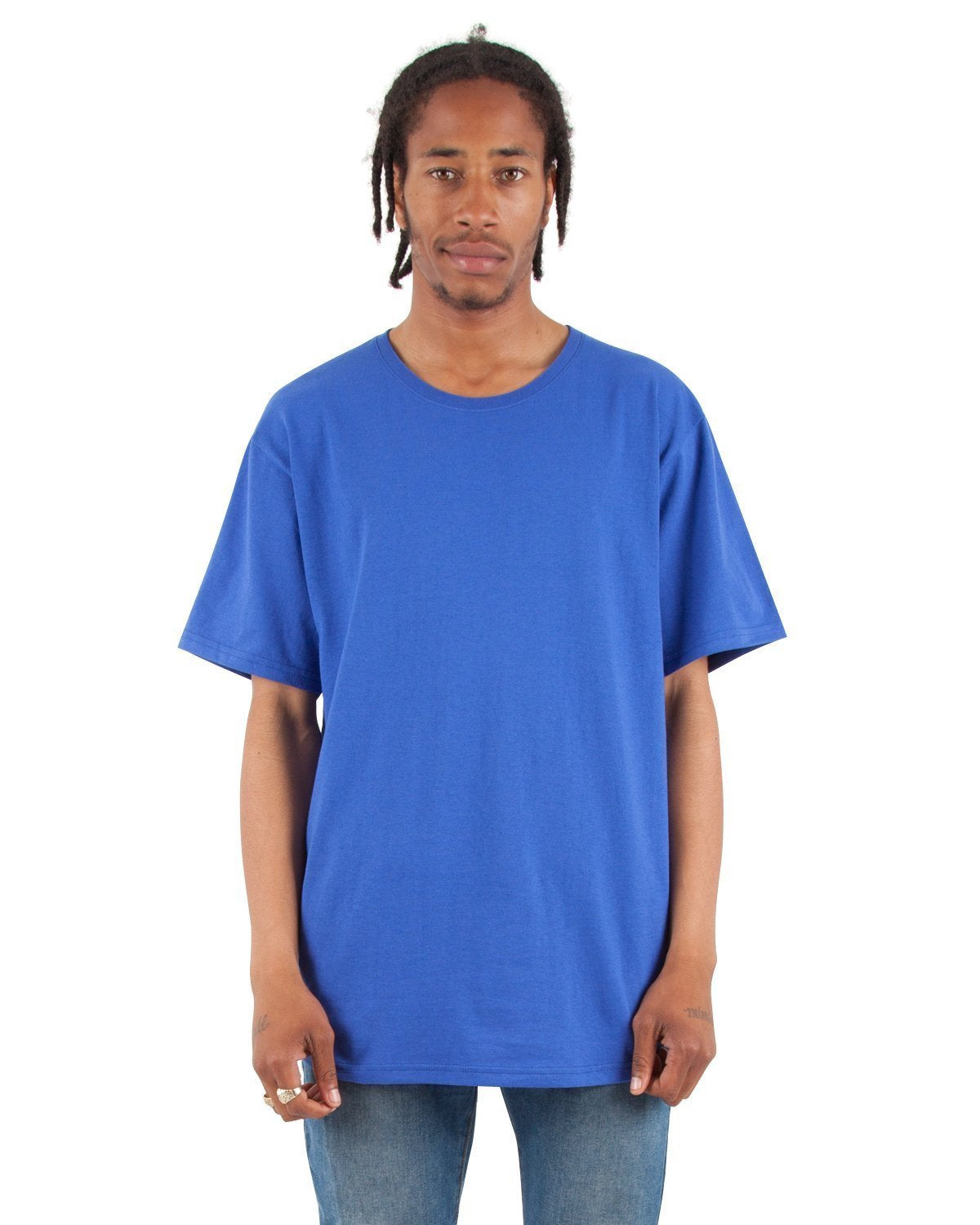 6.0 oz Curved Long Tee
