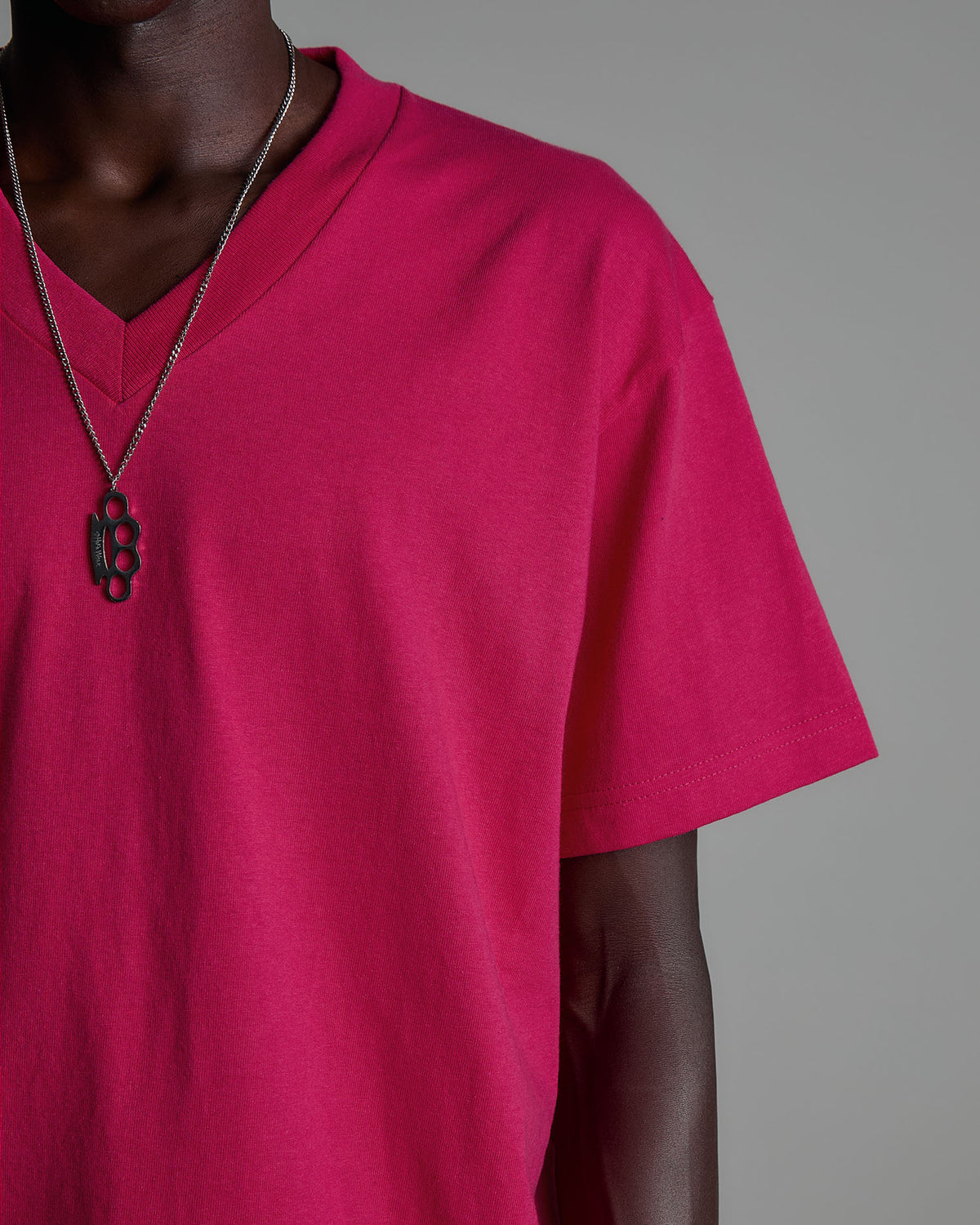 6.2oz V-Neck Short Sleeve - Large Sizes