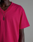 6.2oz V-Neck Short Sleeve - Large Sizes