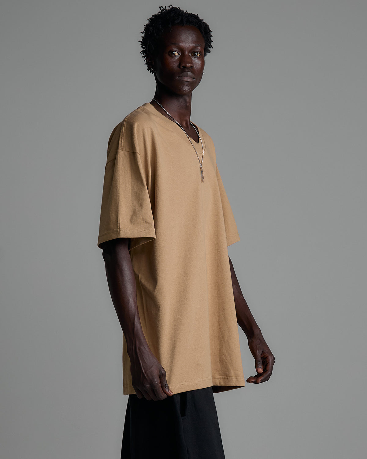 6.2oz V-Neck Short Sleeve - Large Sizes