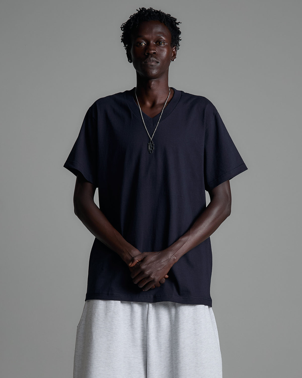 6.2oz V-Neck Short Sleeve - Large Sizes