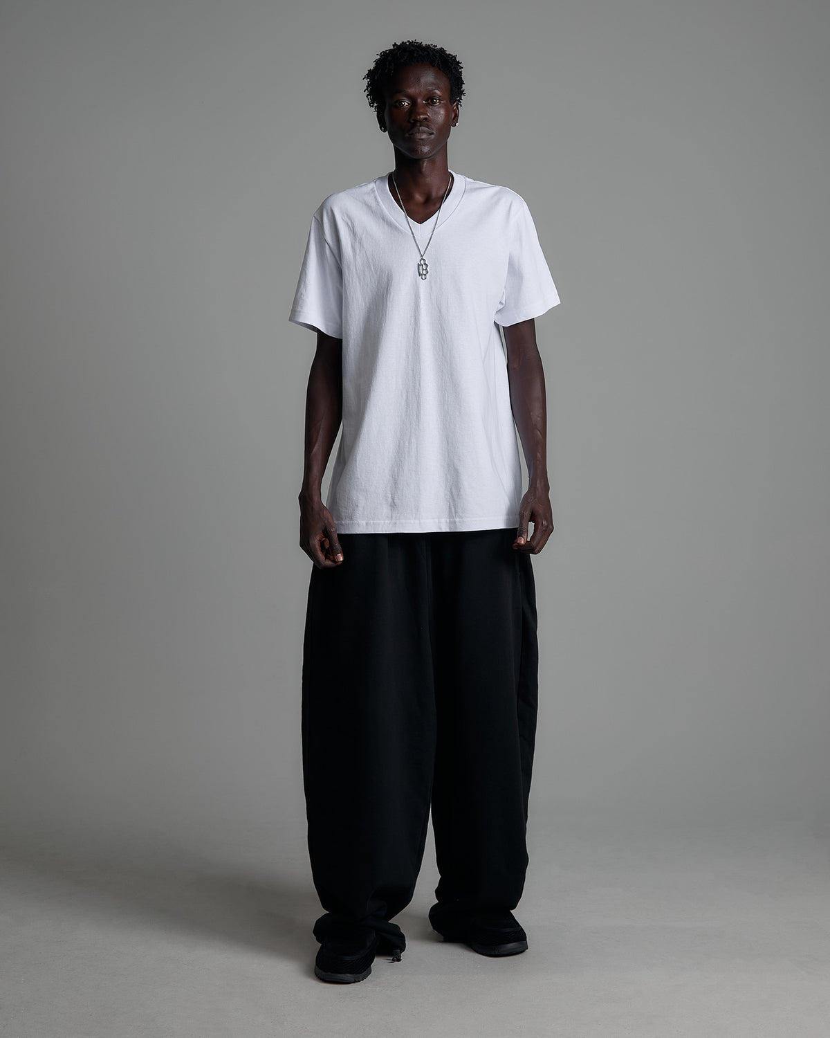 6.2oz V-Neck Short Sleeve - Large Sizes
