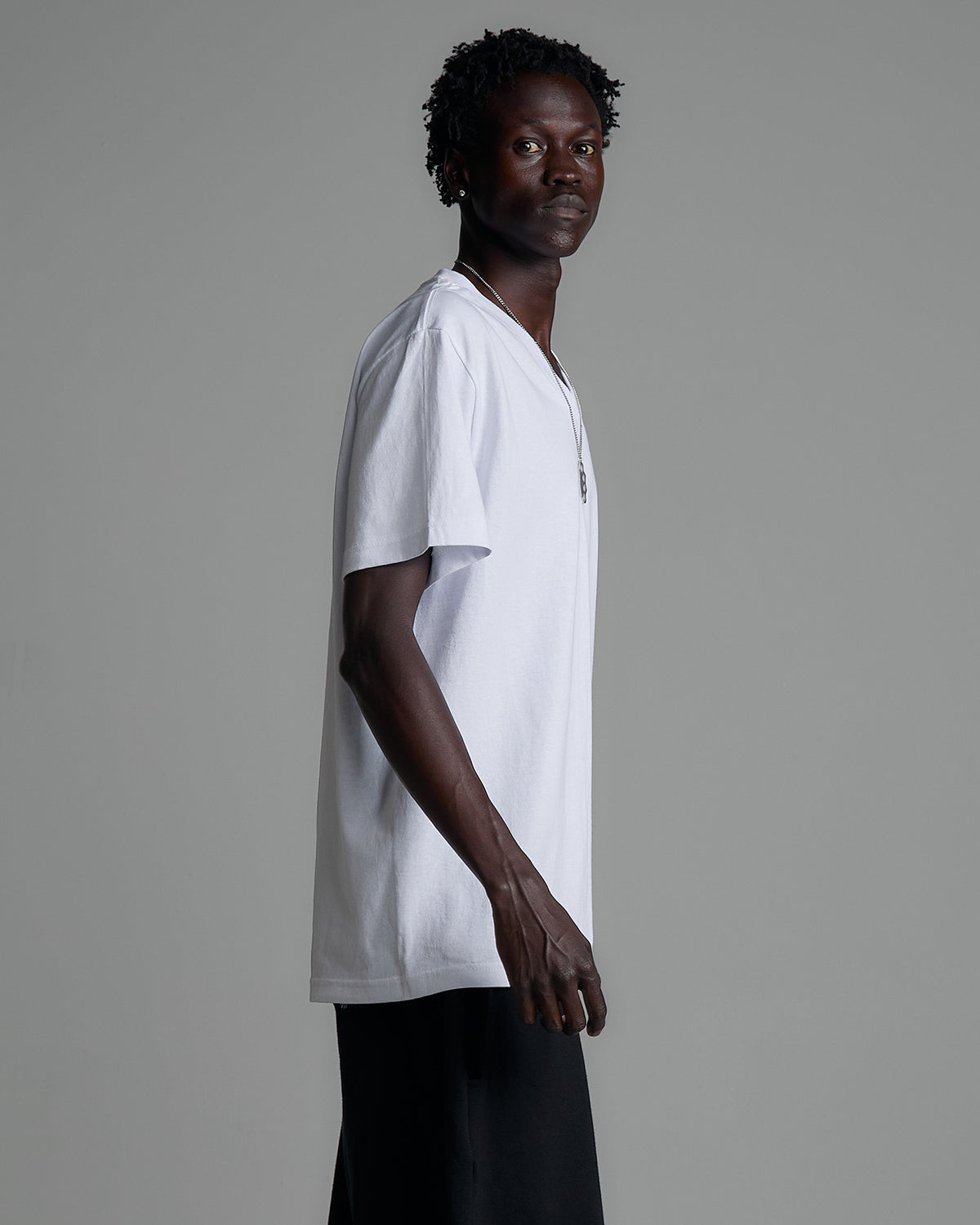 6.2oz V-Neck Short Sleeve - Large Sizes