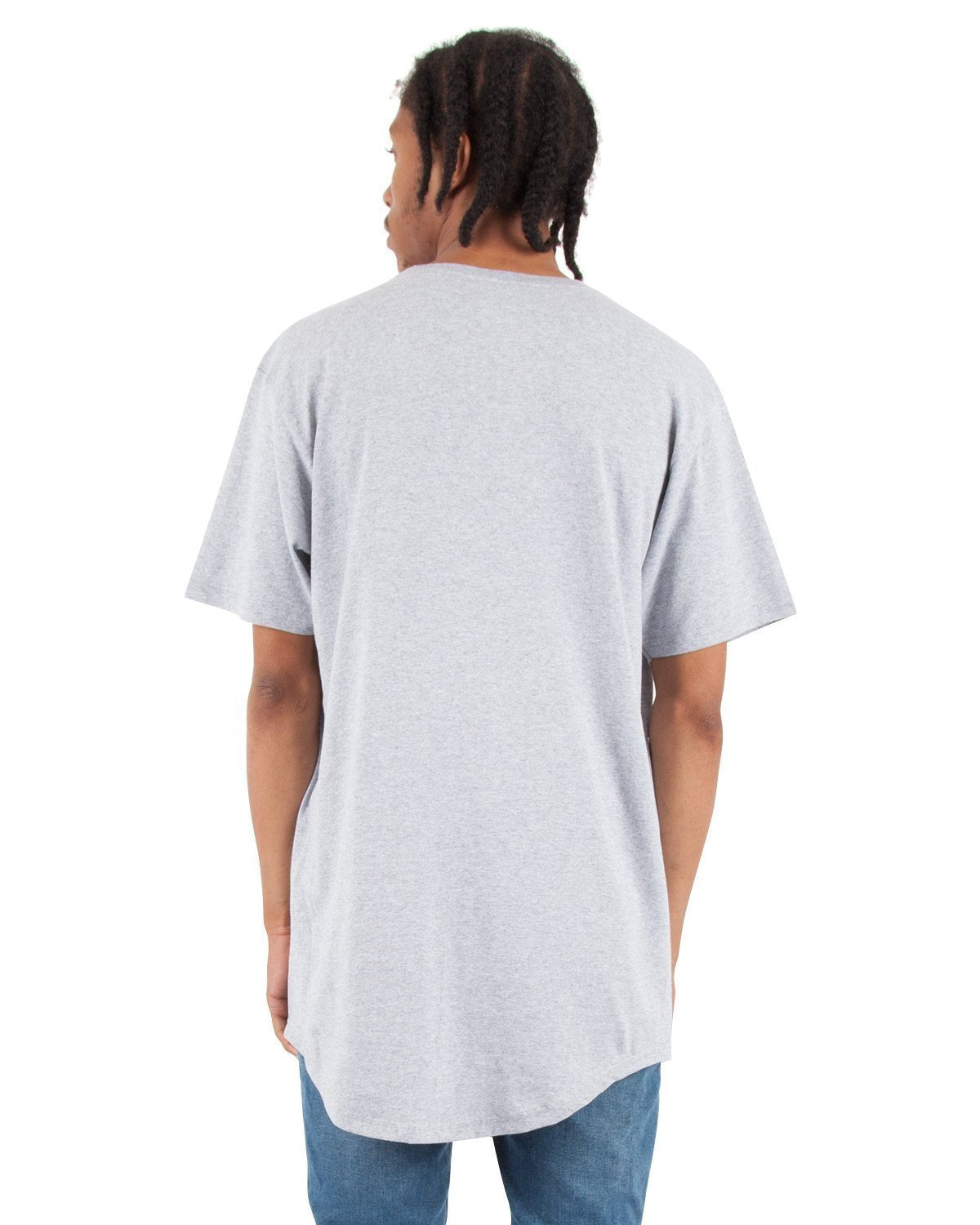 6.0oz Curved Long Tee