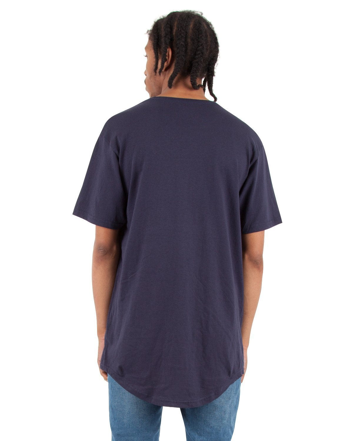 6.0oz Curved Long Tee