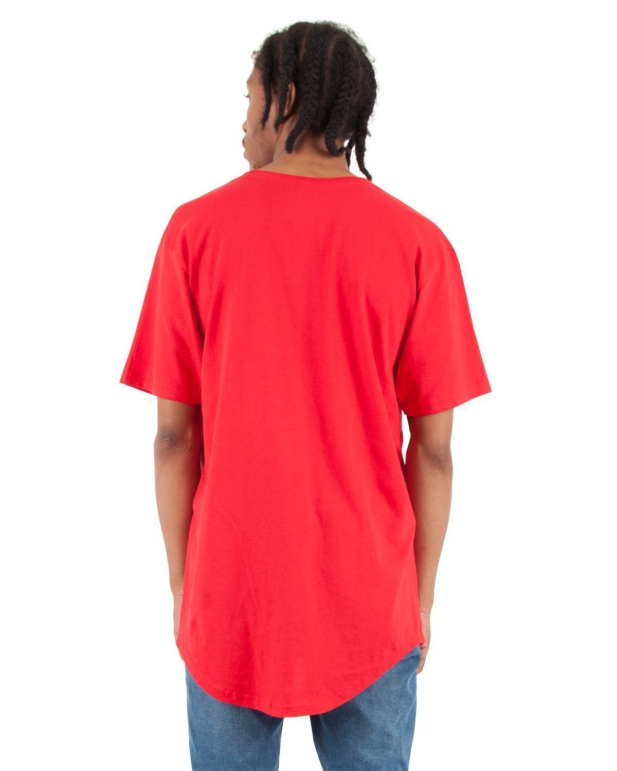 6.0oz Curved Long Tee