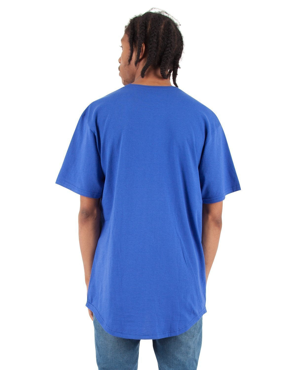 6.0oz Curved Long Tee