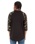 Black and Woodland Camo