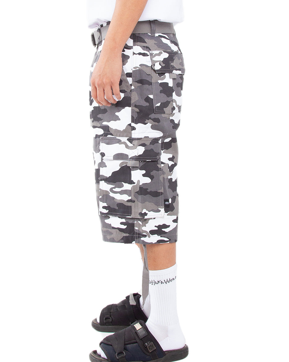 Twill Cargo Shorts