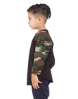 Black and Camo Green