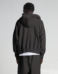 Cropped Double Zip Hoodie