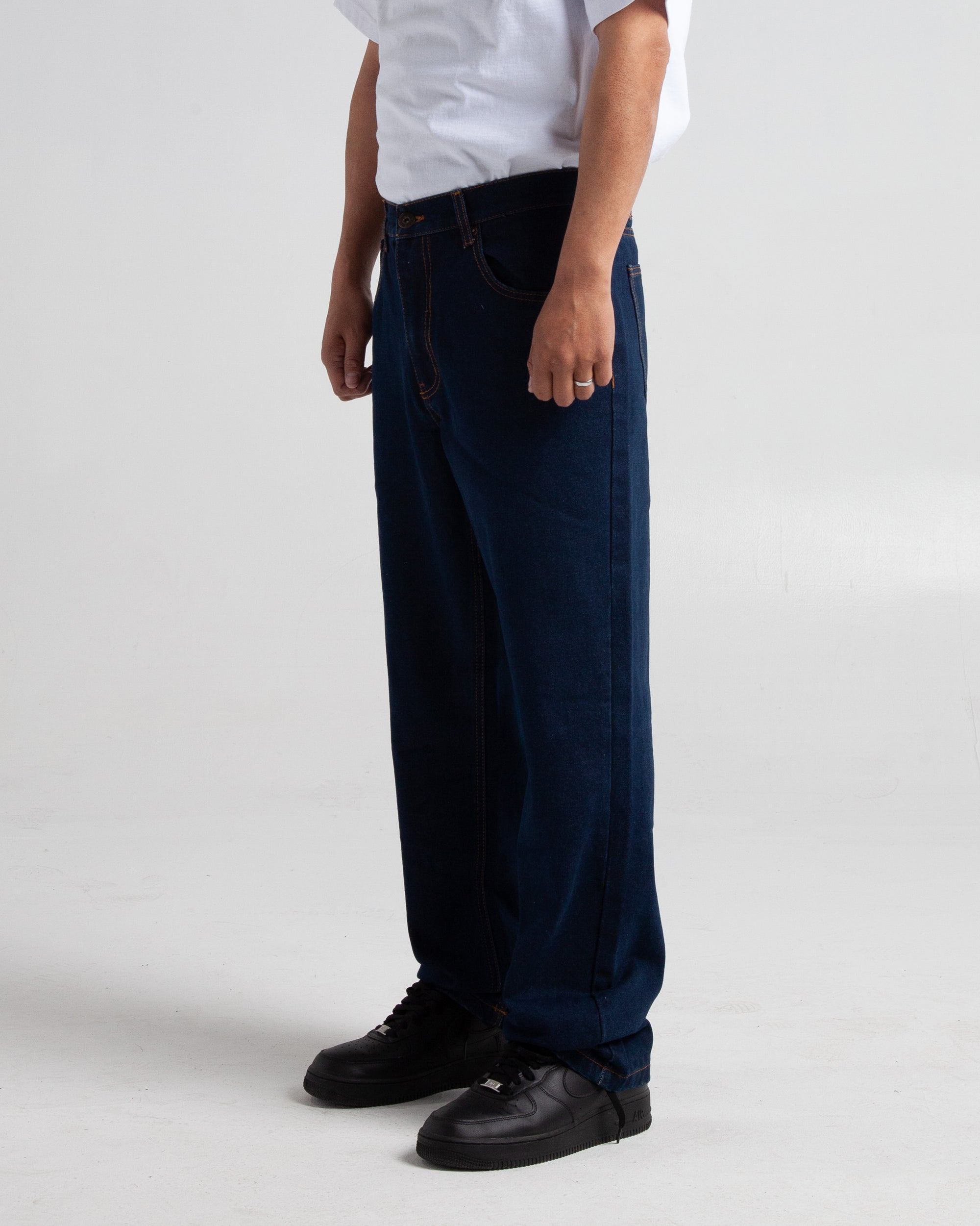 Stone Washed Dark Blue