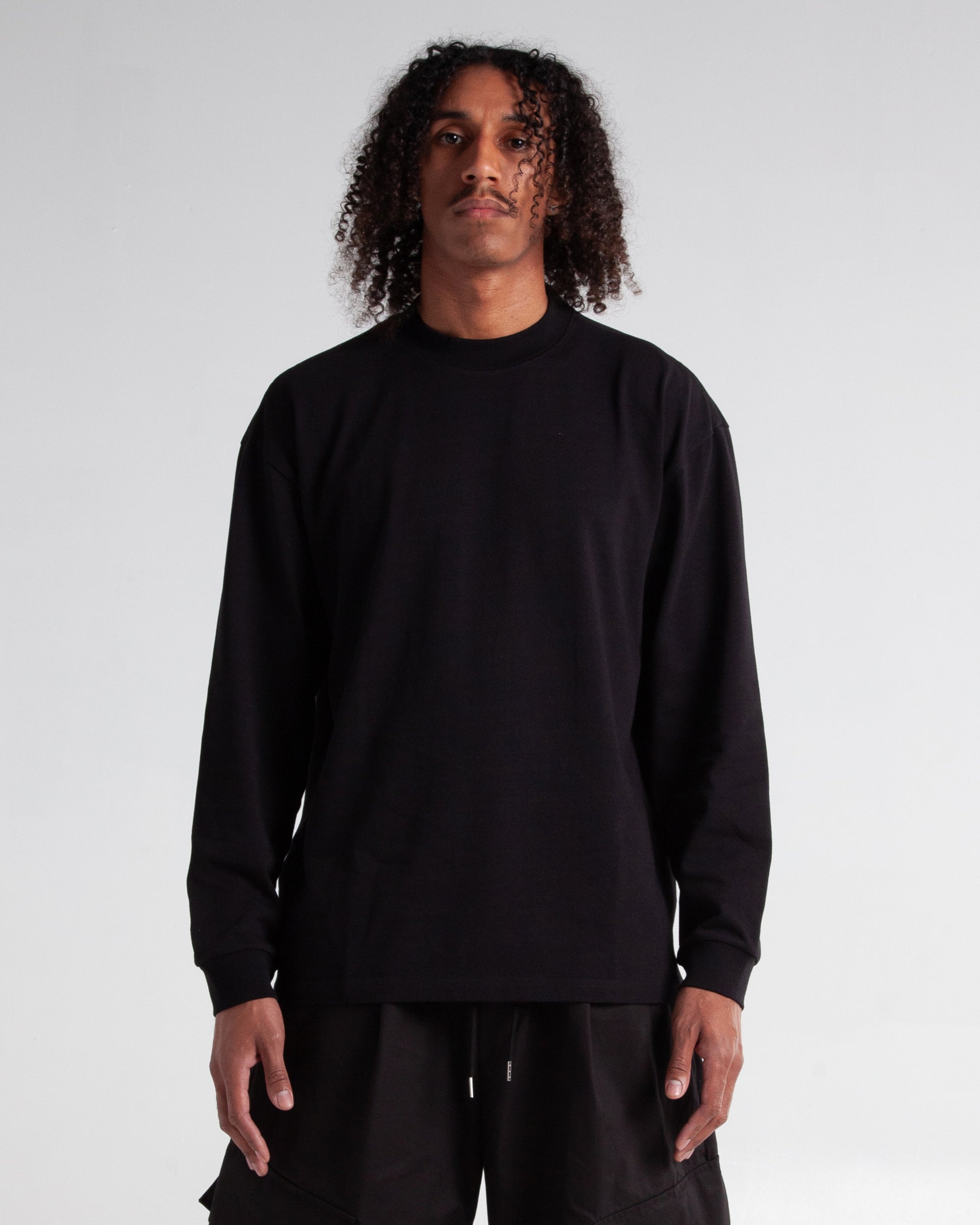 Garment Dye Designer Tee Long Sleeve