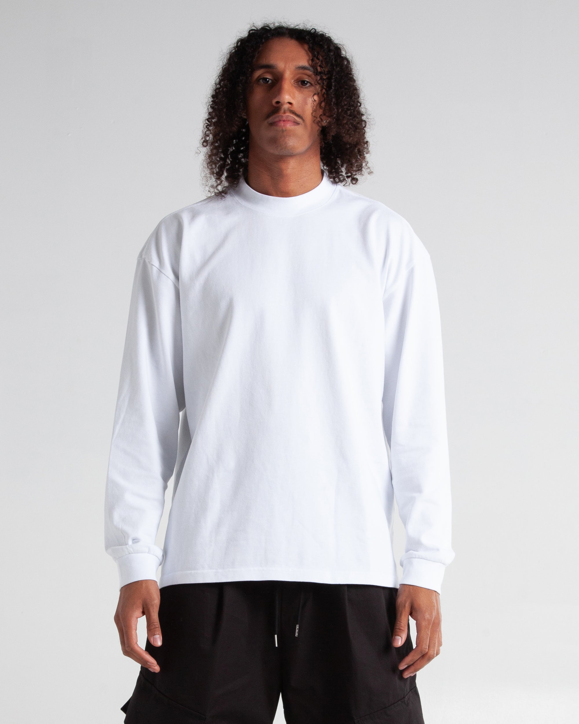 Garment Dye Designer Tee Long Sleeve