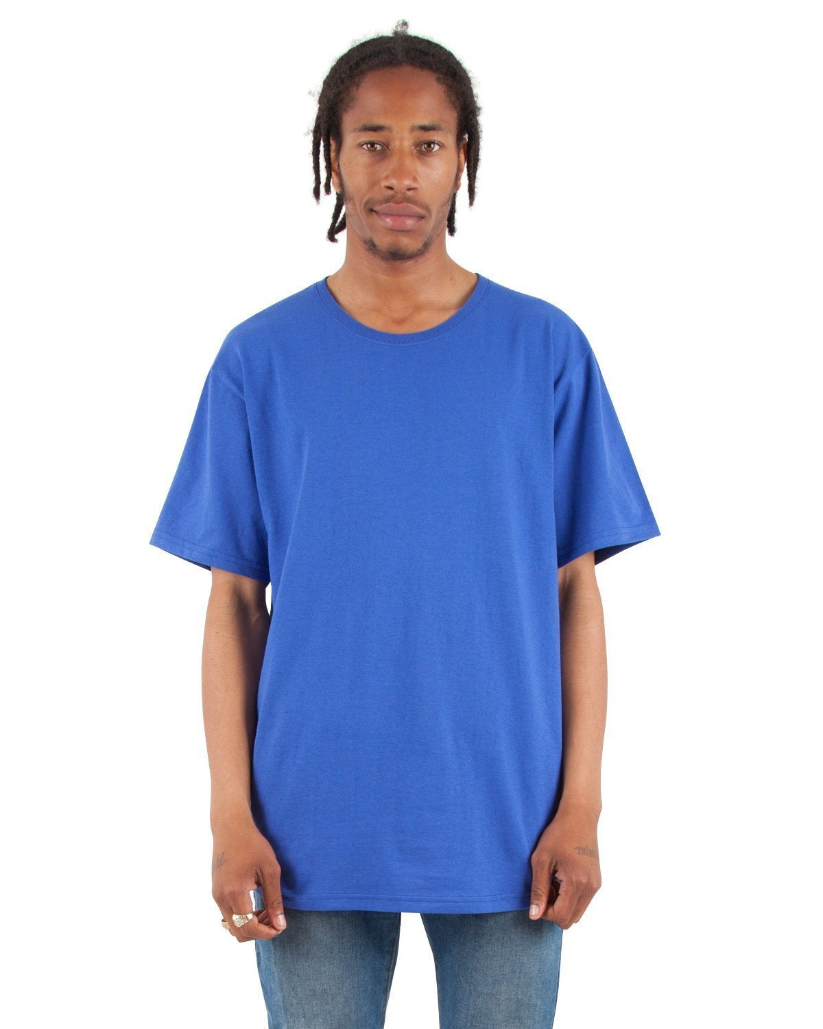 6.0oz Curved Long Tee