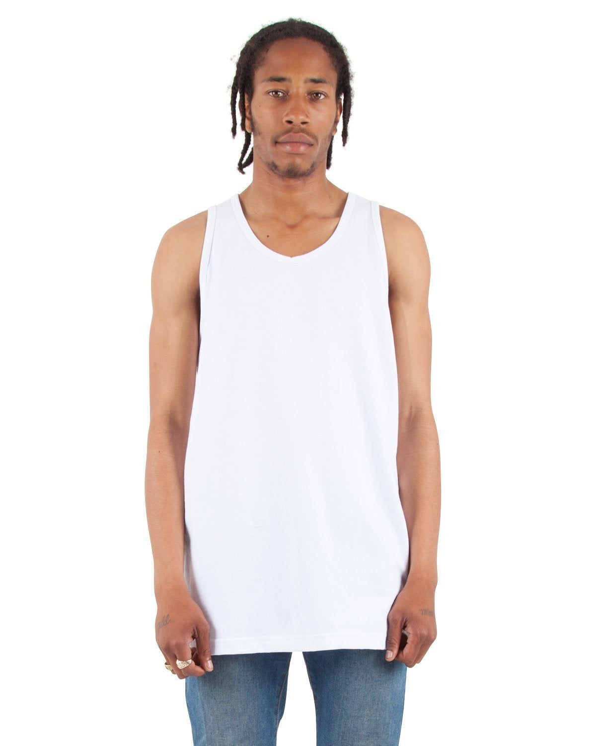 6.0 oz Tank Top XL / White