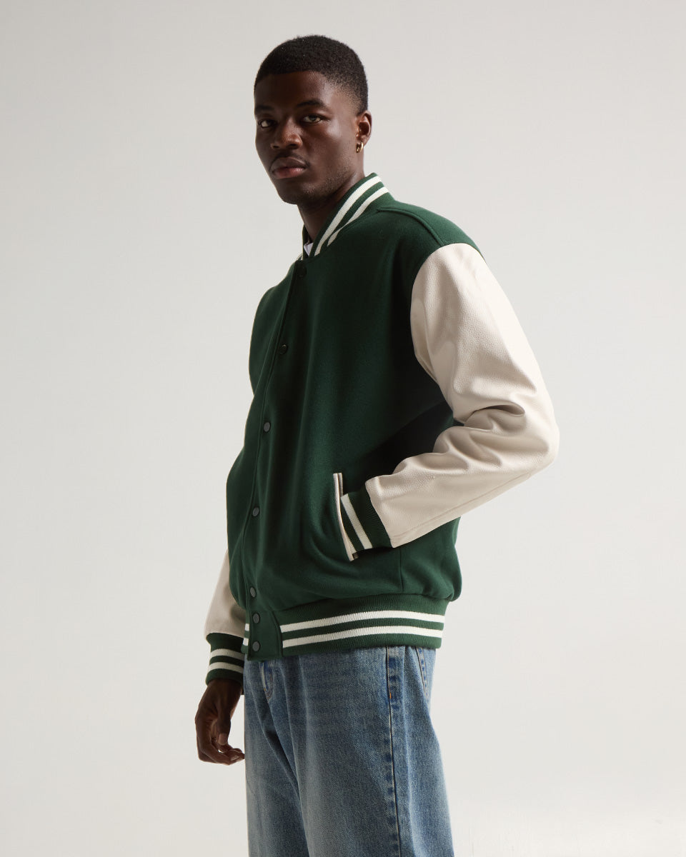 Hunter Green and White