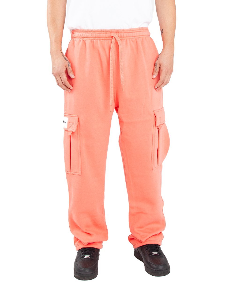Logo Fleece Cargo Pants