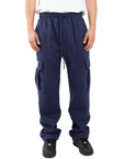 Logo Fleece Cargo Pants