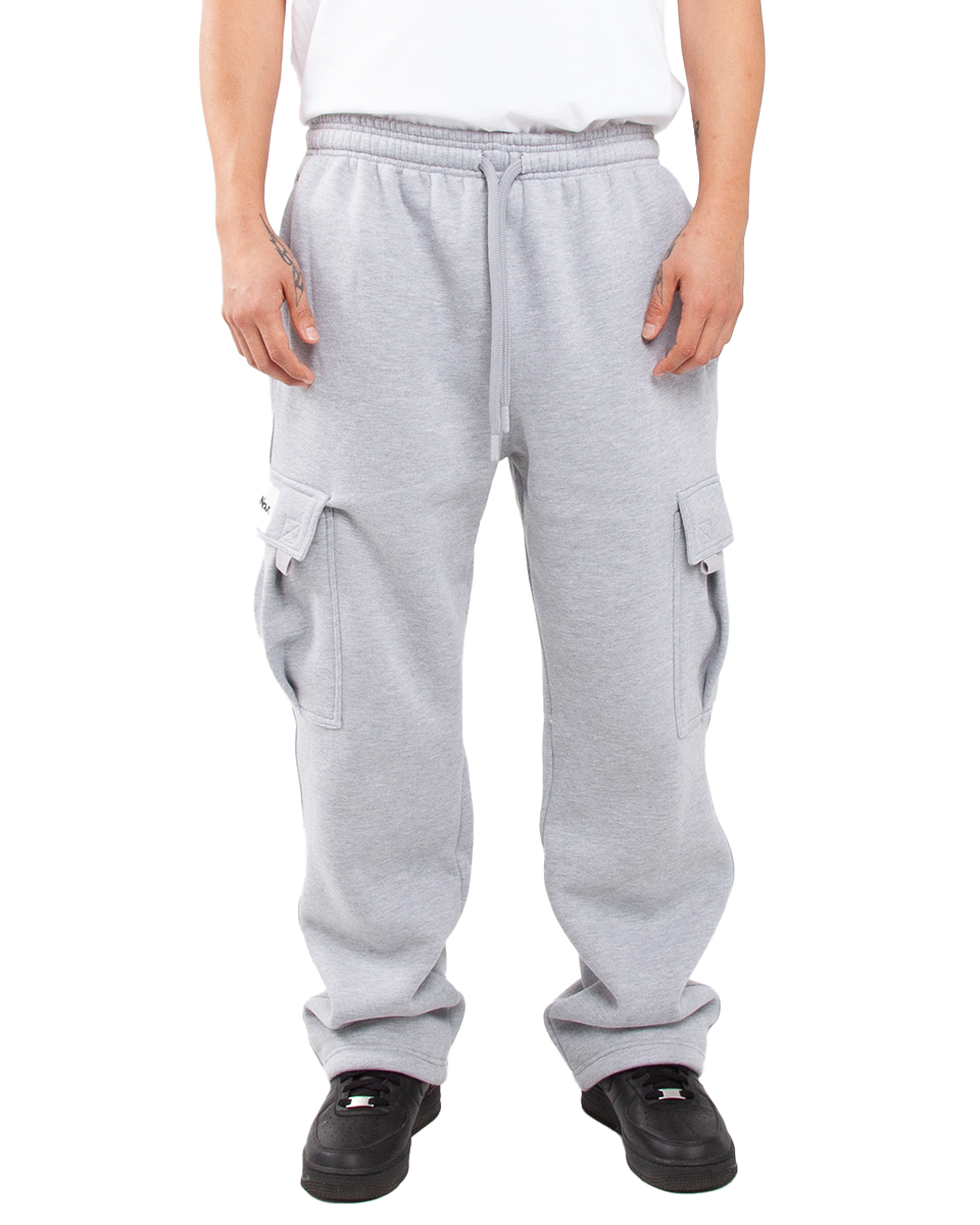 Logo Fleece Cargo Pants