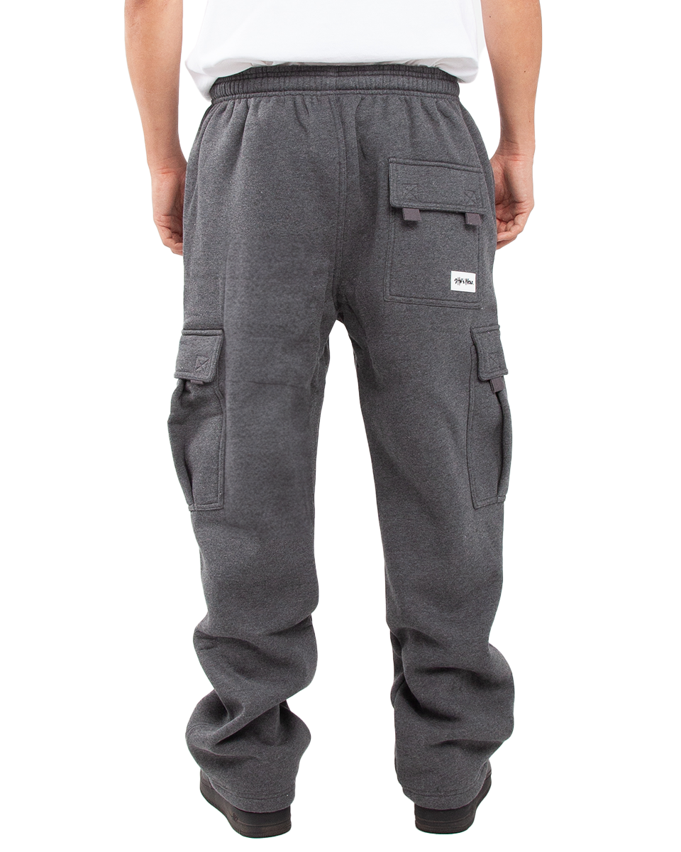 Logo Fleece Cargo Pants
