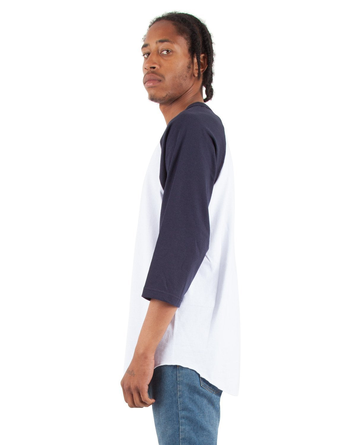 White and Navy
