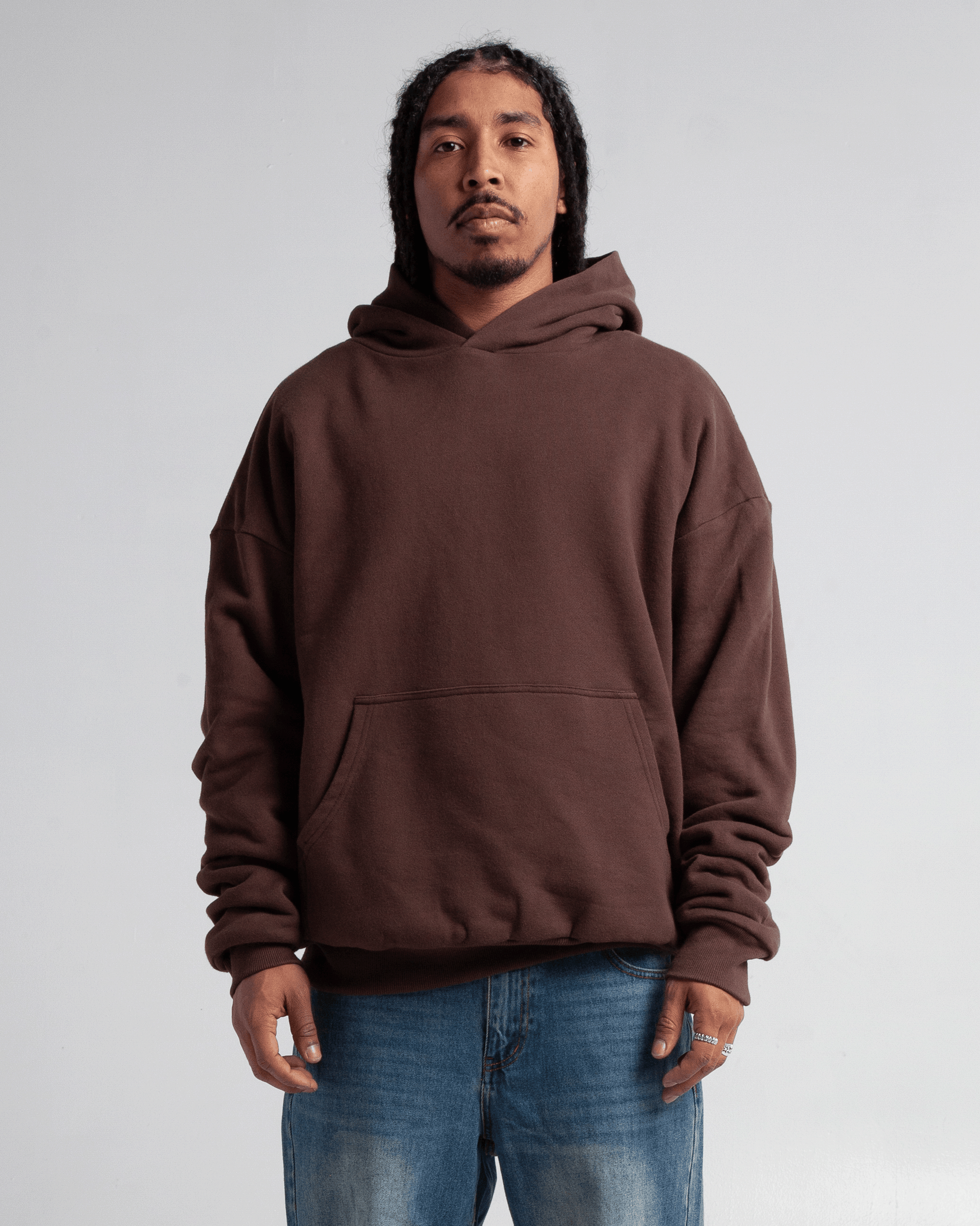 Garment Dye Double Layer Reversible Hoodie