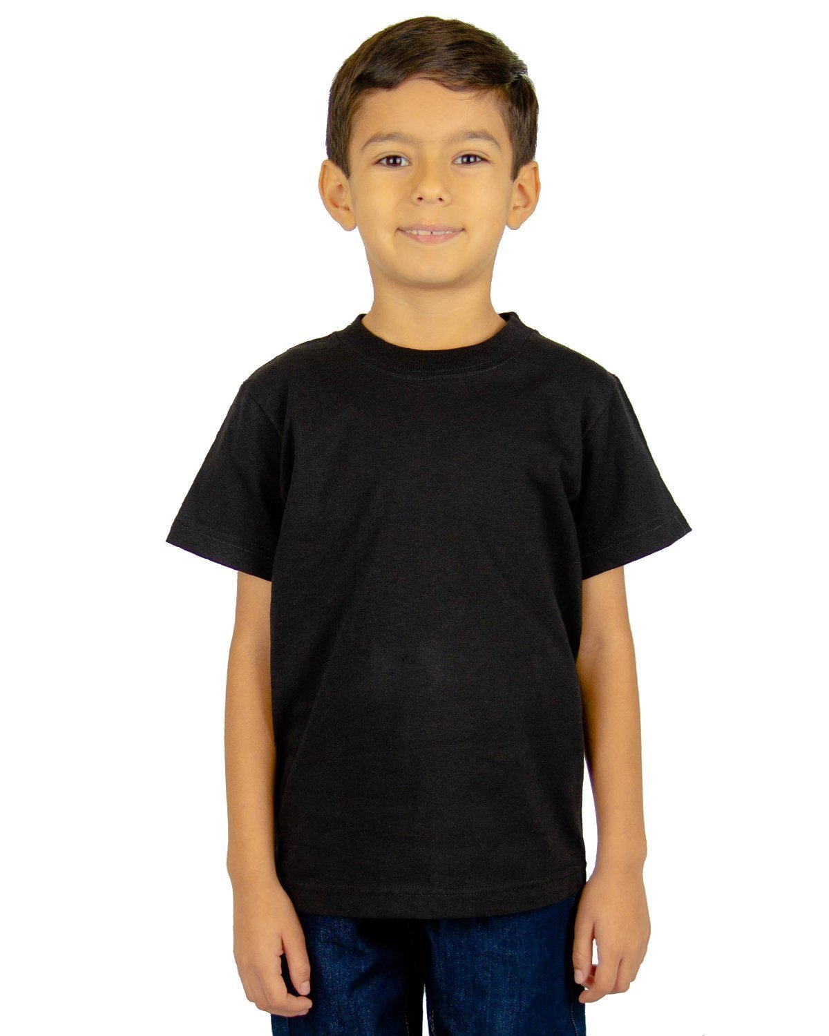 6.0 oz Kids&#39; Crew Short Sleeve