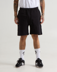 Mens Garment Dye Fleece Shorts