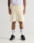 Mens Garment Dye Fleece Shorts