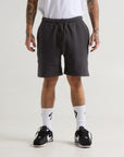 Mens Garment Dye Fleece Shorts