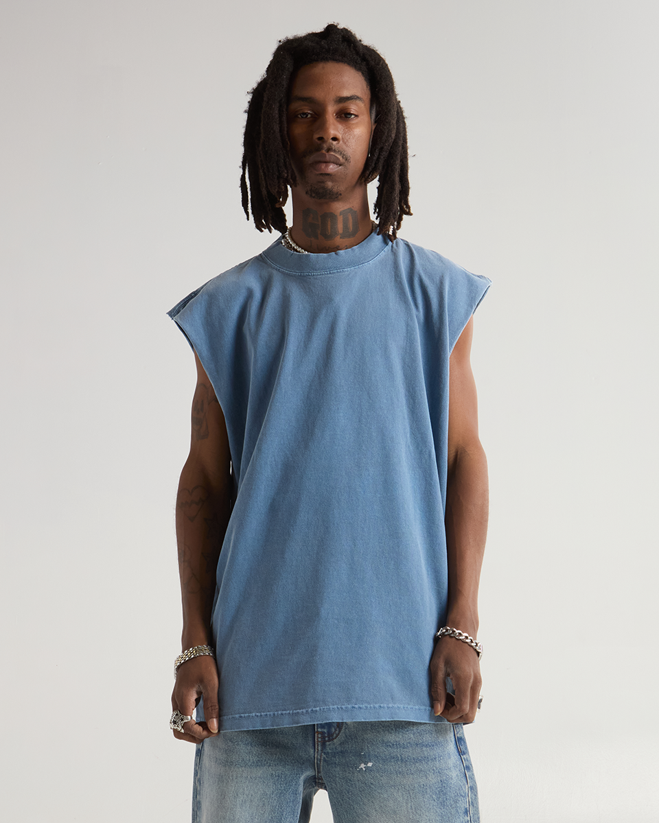 7.5oz Garment Dyed Muscle Tee