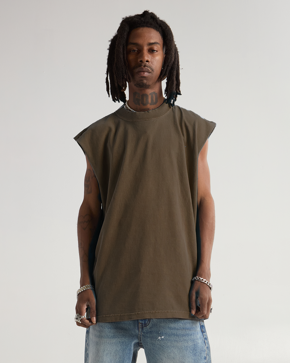 7.5oz Garment Dyed Muscle Tee