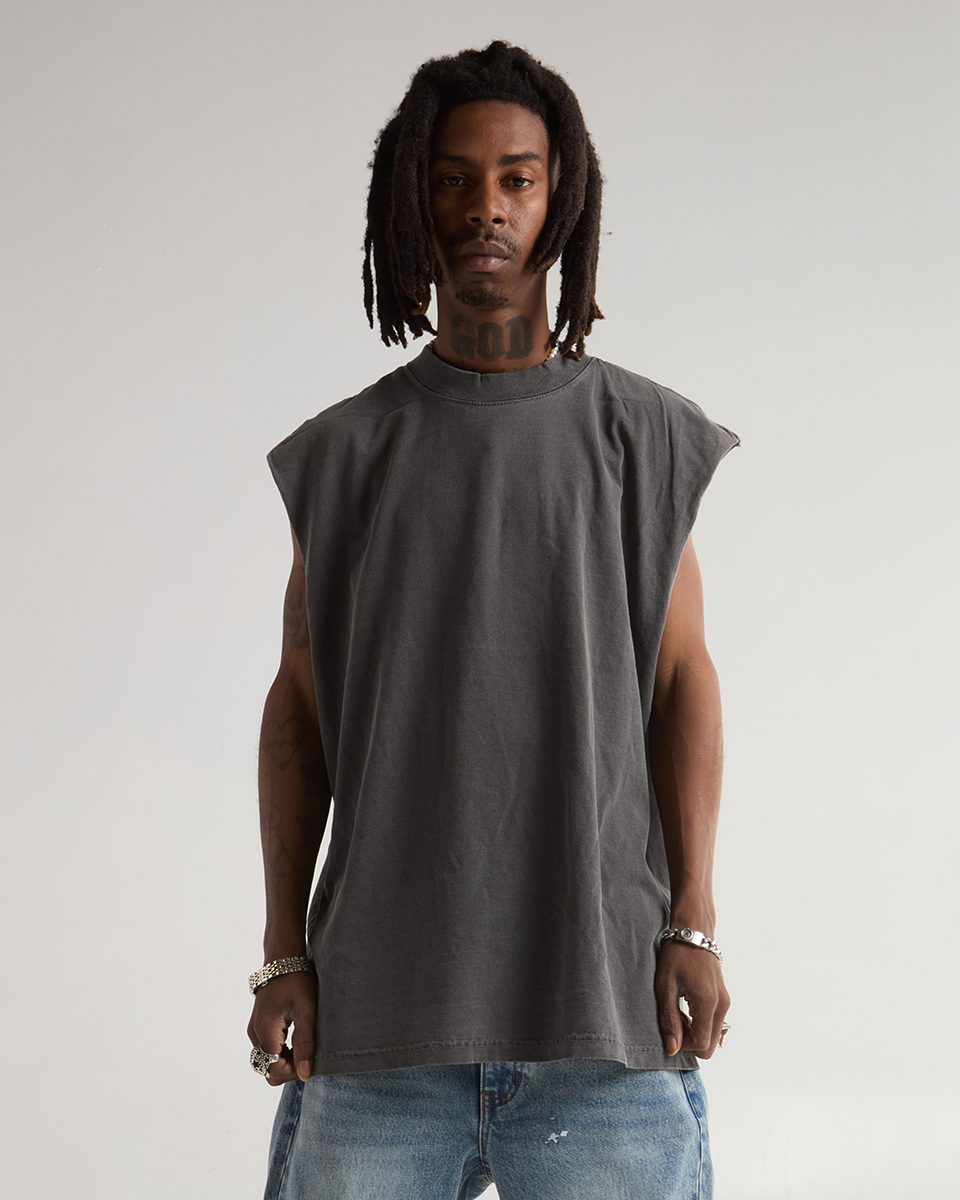 7.5oz Garment Dyed Muscle Tee