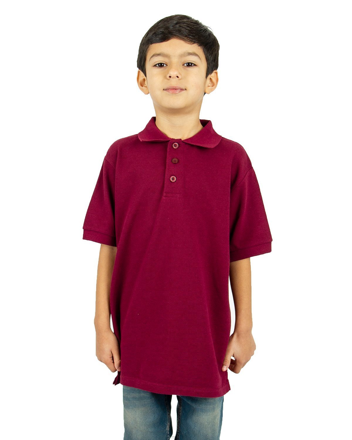 Kids' Polo 20 / Burgundy