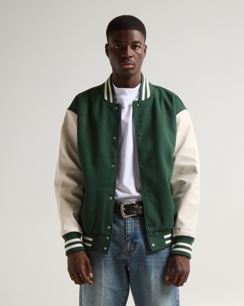 Hunter Green and White