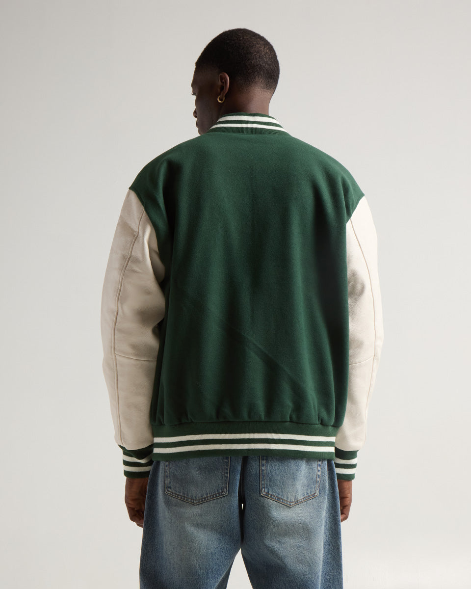 Hunter Green and White