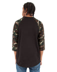 Black and Camo Green