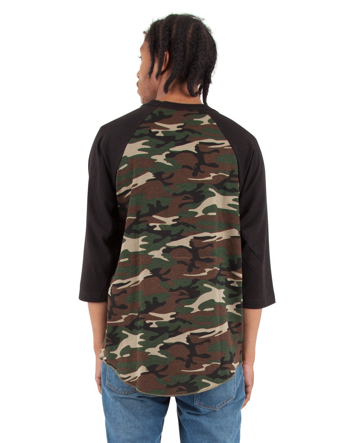 Camo Green and Black