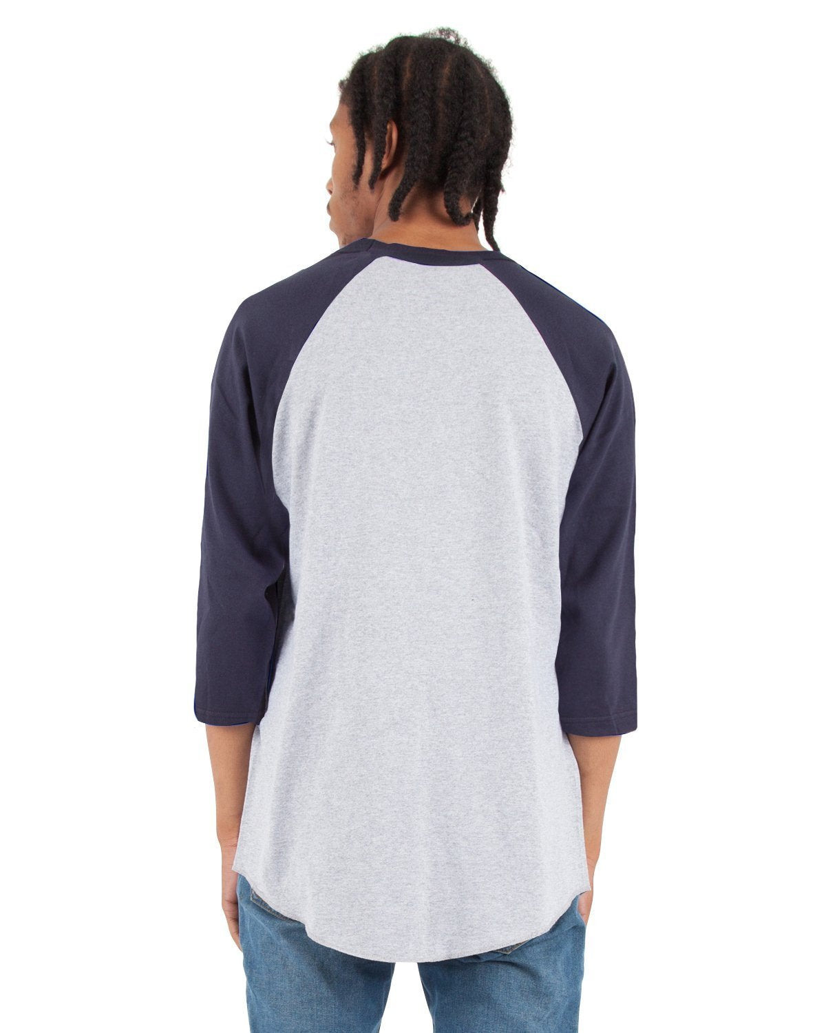 Heather Grey and Navy