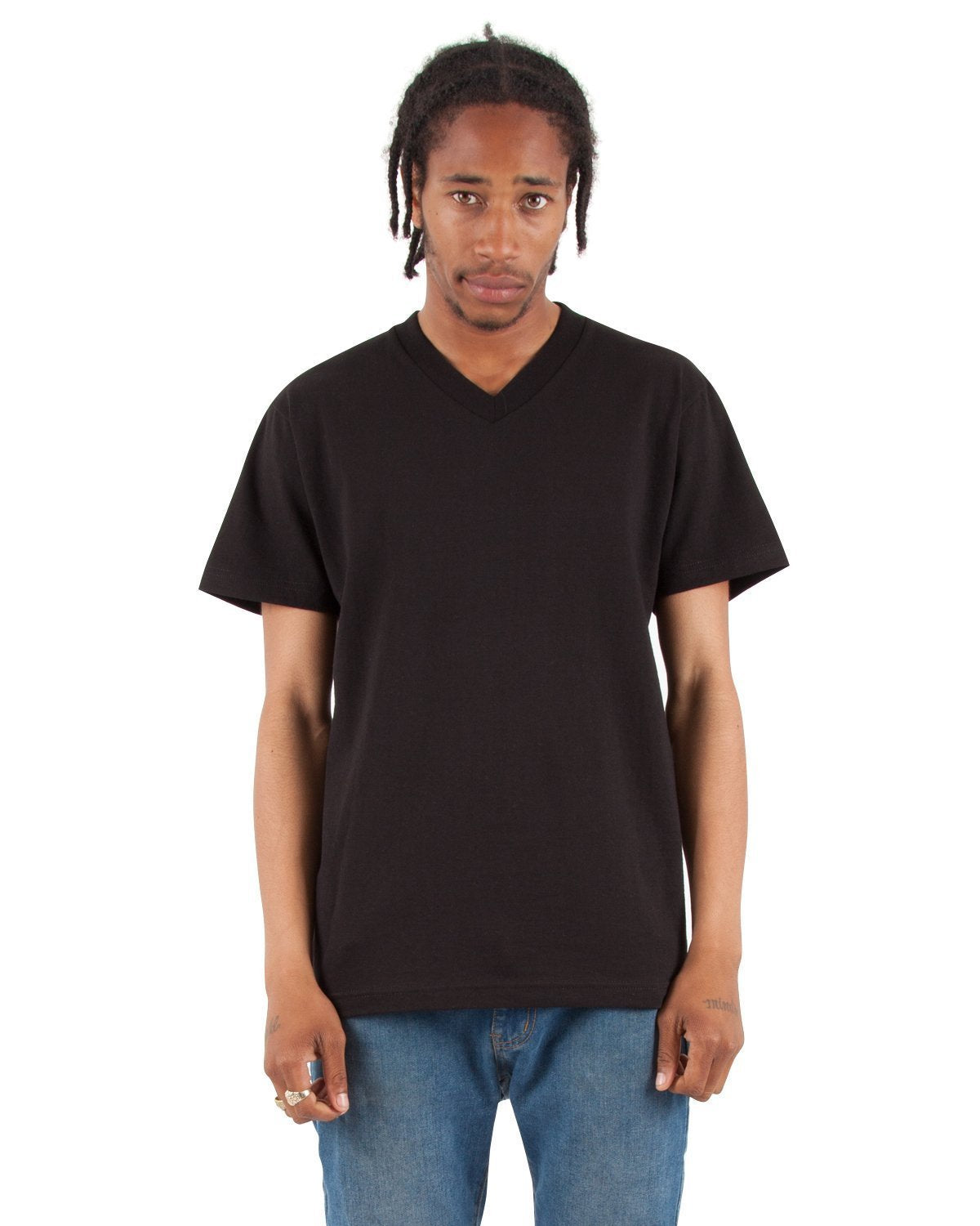 6.2 oz V-Neck - Standard Sizes