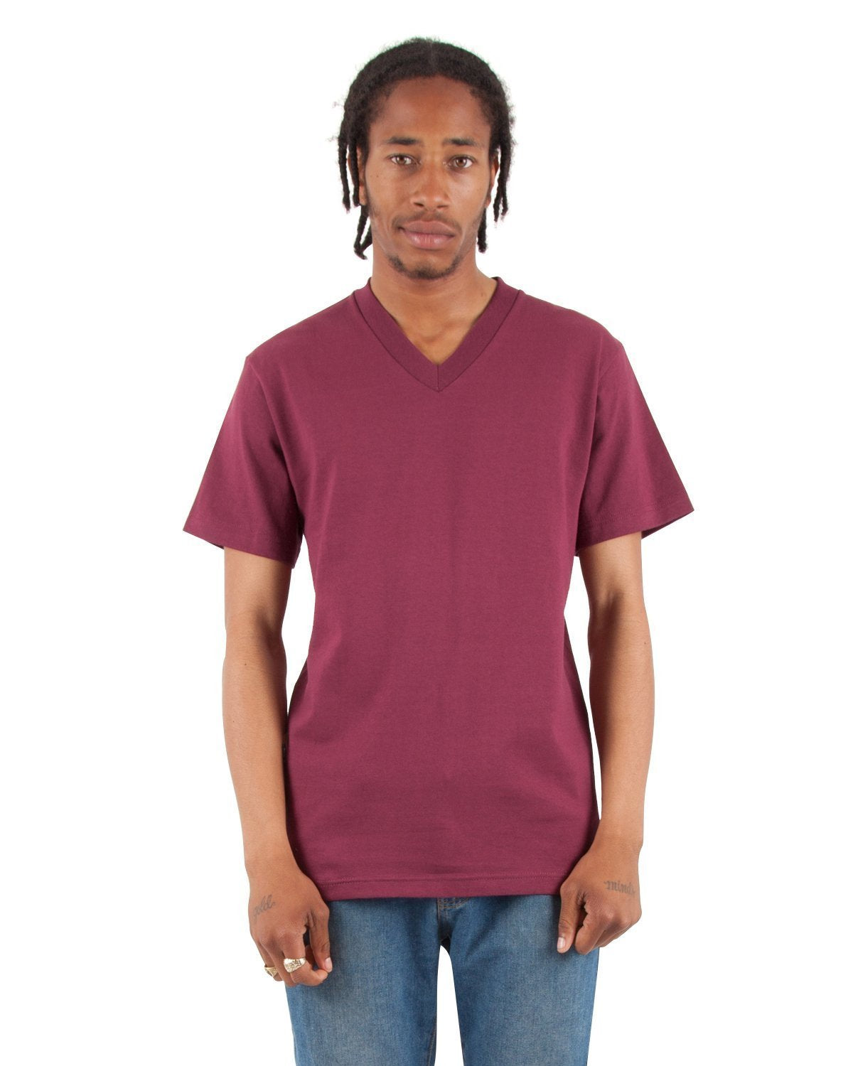 6.2 oz V-Neck - Standard Sizes