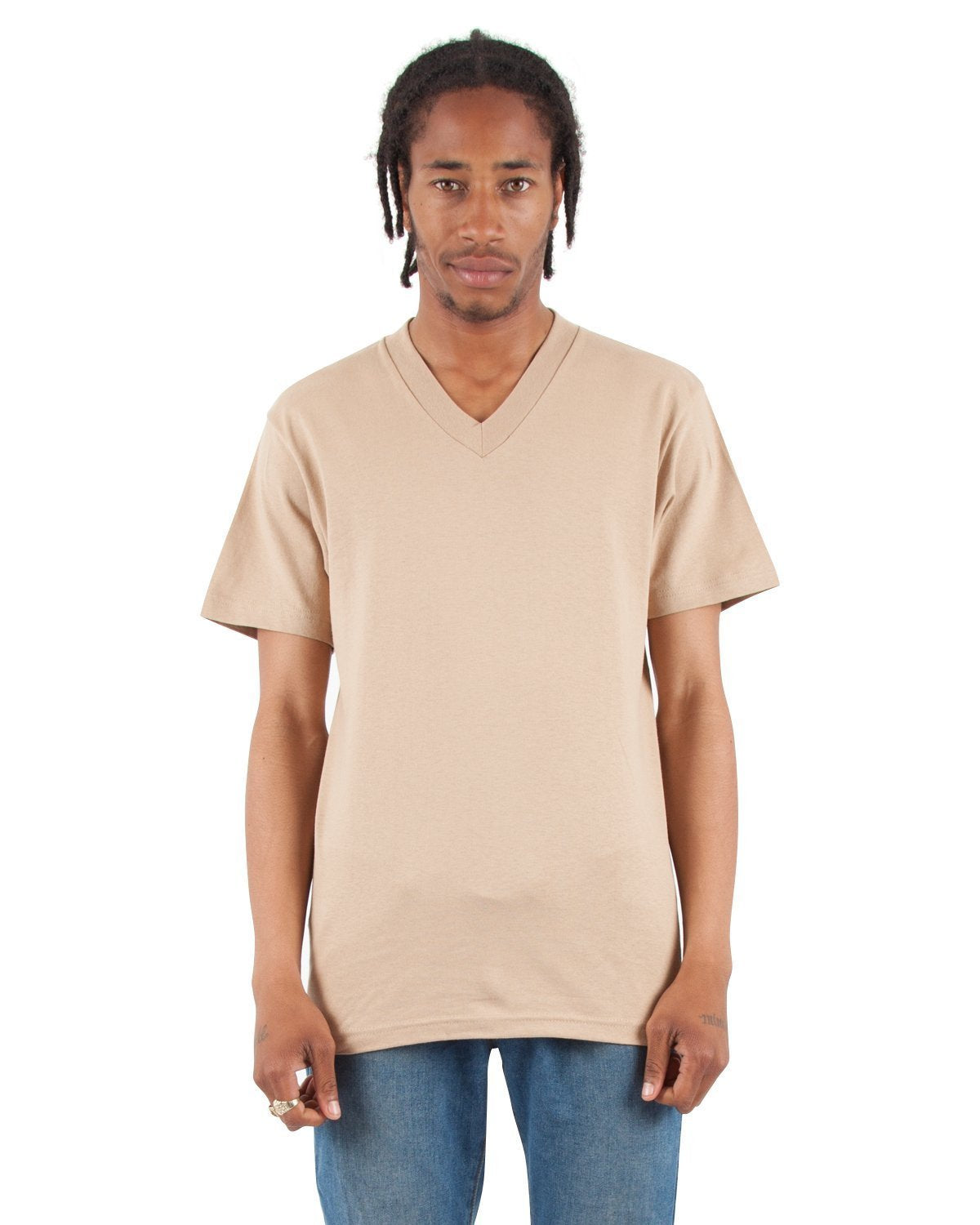 6.2 oz V-Neck - Standard Sizes