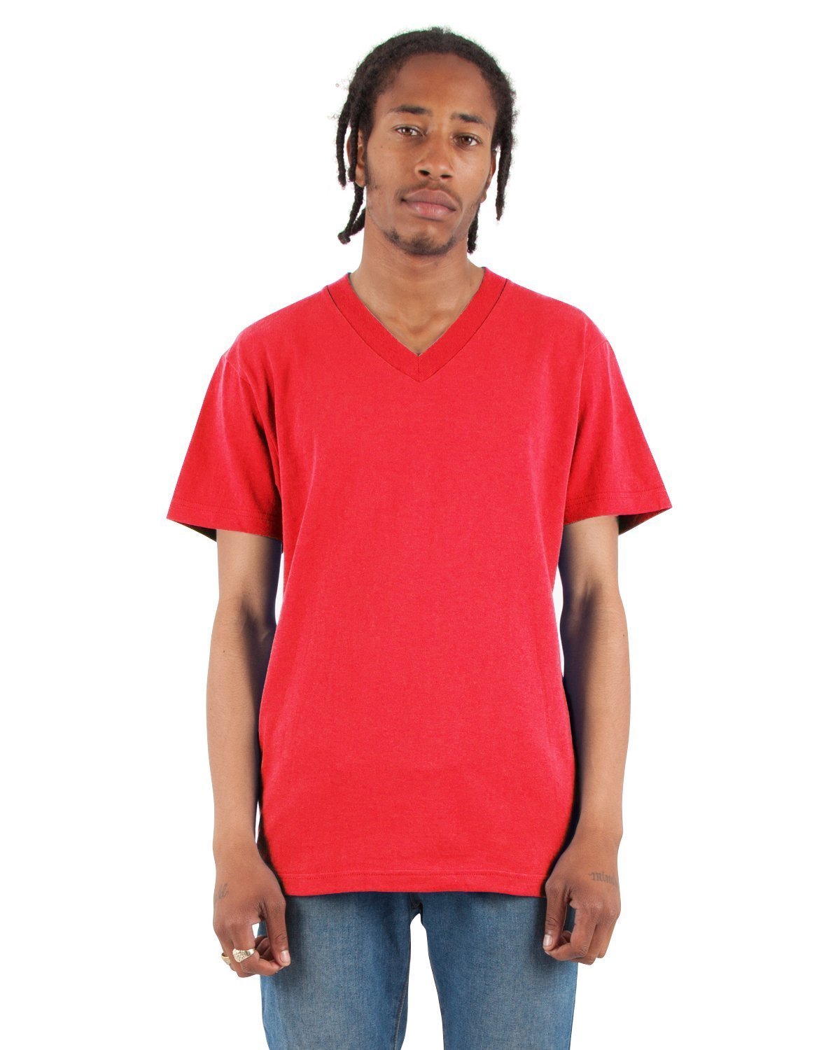 6.2 oz V-Neck - Standard Sizes