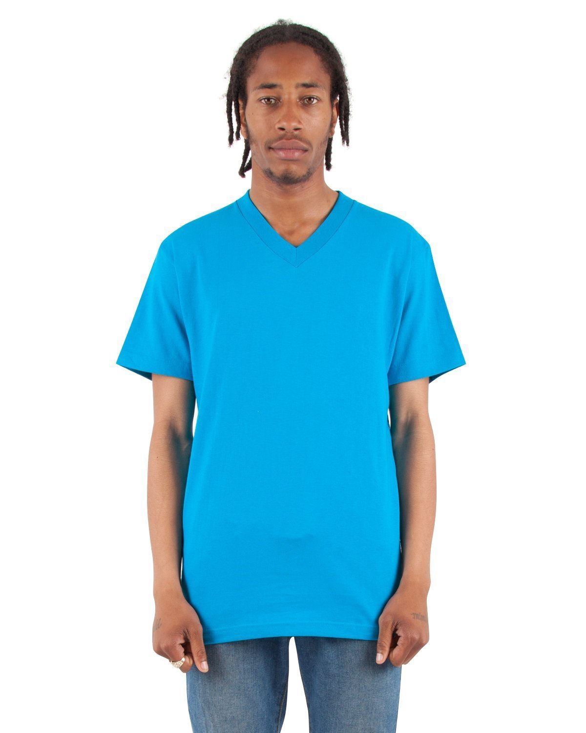 6.2 oz V-Neck - Standard Sizes