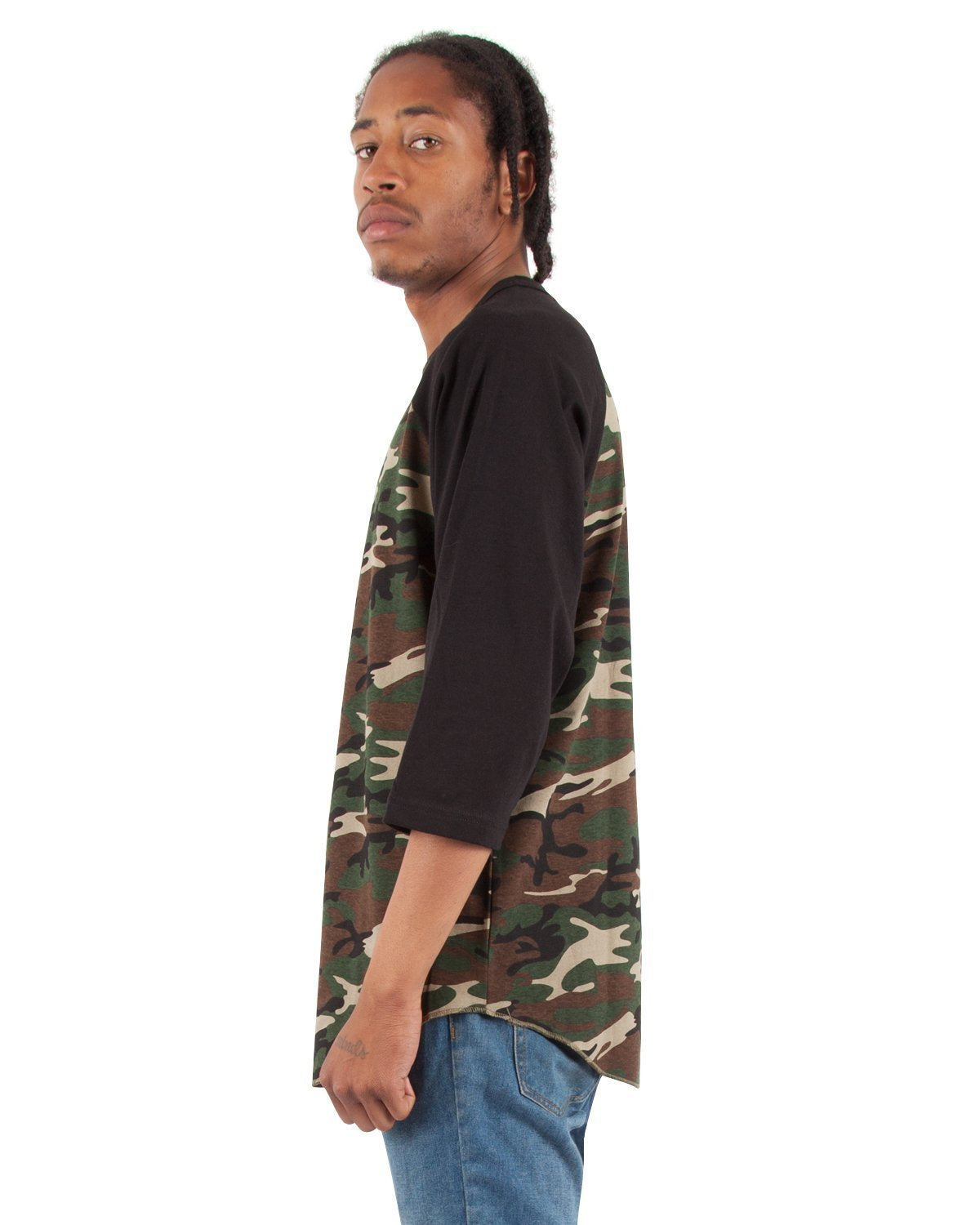 Camo Green and Black