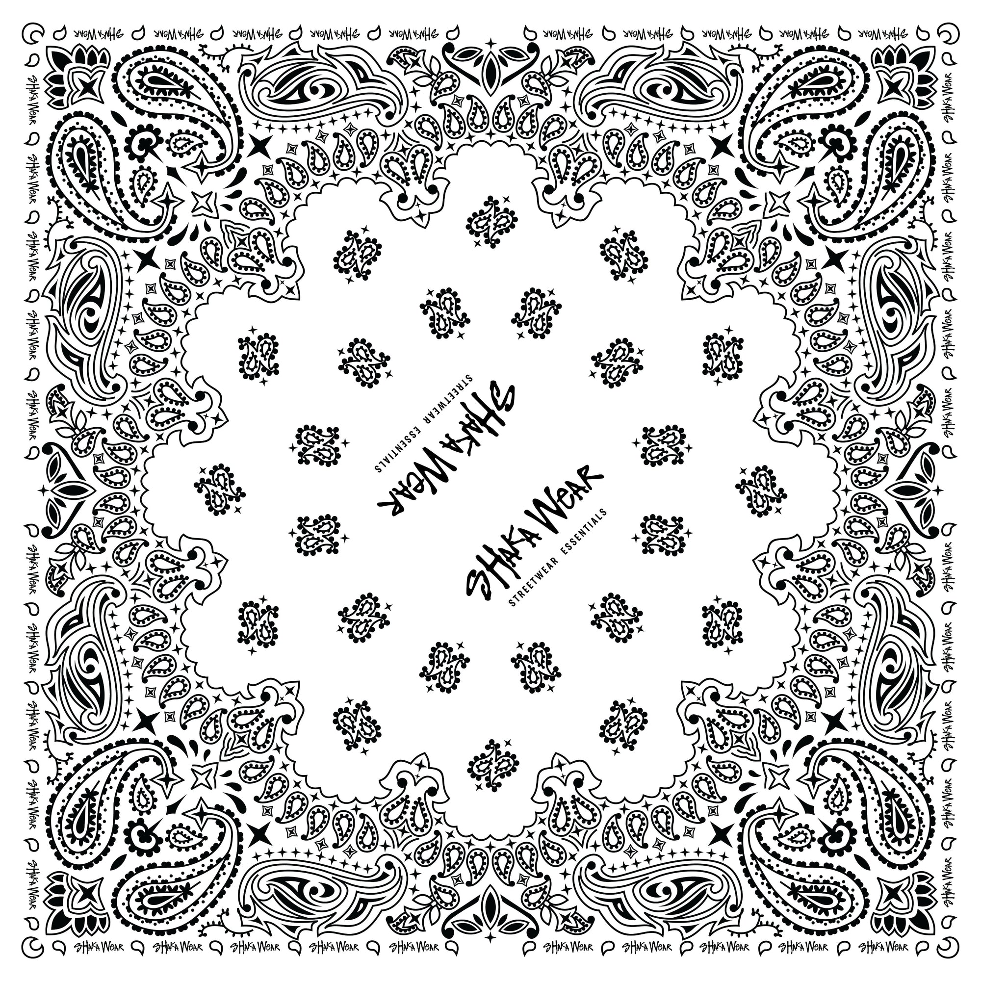 Logo Bandana M / White
