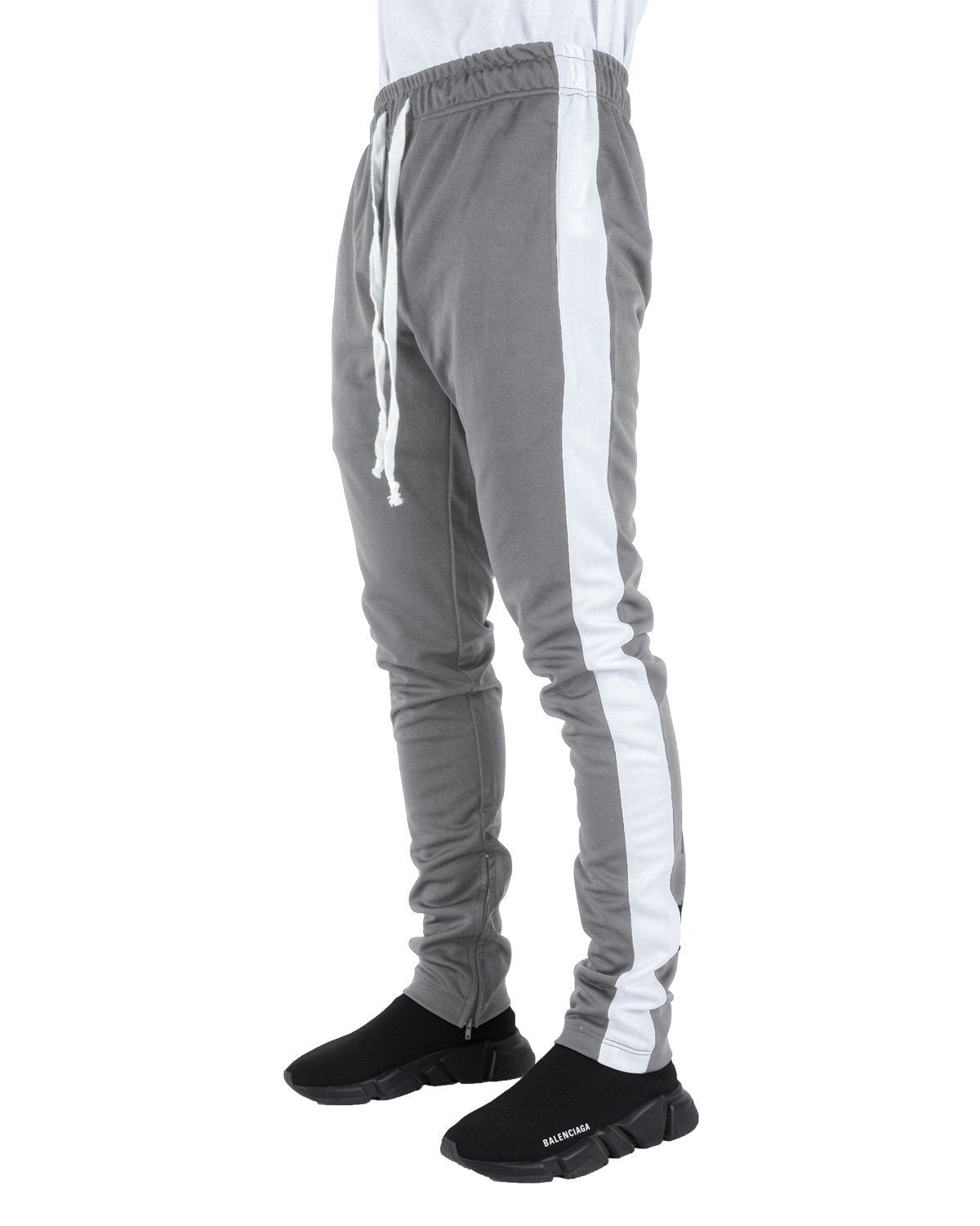 Grey and White